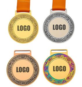 Médaille personnalisée avec logo 3D de fabrication de conception bon marché Médaille personnalisée de haut profil - Product Image 1