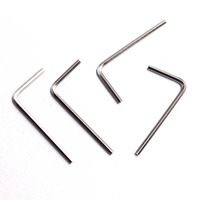Clé Torx en L noire mate haute dureté anti-reflet pour l'entretien