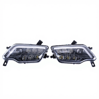 Phare LED YongJin pour VTT et UTV avec Angel Blanc pour Honda Pioneer 1000 Talon Rancher 420 Foreman 500 Rubicon 2014-2020