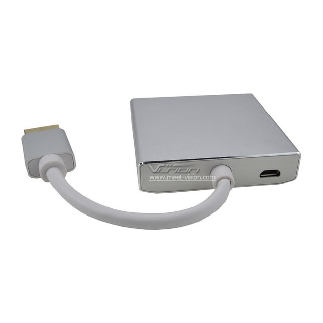 Displayport Male to 2xDisplayport Female Split Adapter