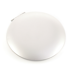 Customizable Logo Personalized Mini Double-Sided Aluminum Metal Folding Pocket <b>Makeup</b> Compact <b>Mirror</b> <b>Lighted</b> Purse Custom Color - Product Image 4