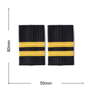 Shero Pilot Epaulette Charreteras y Hombreras Para Piloto Comercial Piloto Privado - Product Image 4