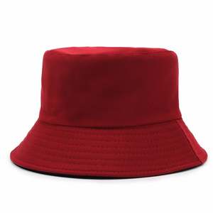 Hot Sale Custom <b>Bucket</b> Hat Cotton Two-side Casquette Custom Embroidery Letters <b>Bucket</b> Hat Custom logo Hat - Product Image 4
