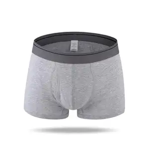 Hot Sale Sexy Cotton Breathable Athletic Trunk Underwear For Men Underwear Customized Oem