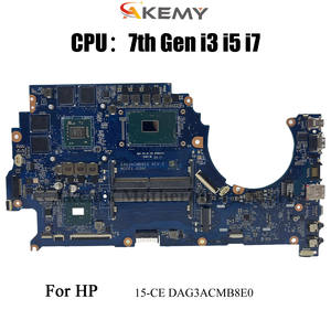 DAG3ACMB8E0สำหรับ <span class=keywords><strong>HP</strong></span> <span class=keywords><strong>Omen</strong></span> <span class=keywords><strong>15</strong></span>-CE มาเธอร์บอร์ดแล็ปท็อป15T-CE ที่มีซีพียู I7 <span class=keywords><strong>I5</strong></span> RX550 GPU 2GB ใช้ได้ - Product Image 2