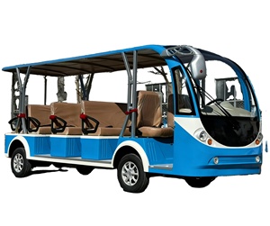 รถกอล์ฟไฟฟ้าคลาสสิคใหม่ สีสันปรับแต่งได้ เป็นมิตรกับสิ่งแวดล้อม สำหรับการท่องเที่ยว 4-17 ที่นั่ง - Product Image 1