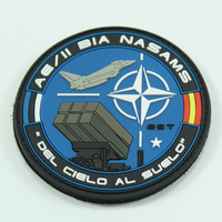 Patch d'avion en PVC en silicone en caoutchouc personnalisé à quantité minimale de commande bas avec cadeau d'aviation à crochet et boucle