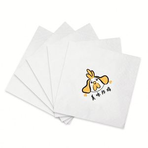Pañuelos Faciales Suaves de 3 Capas con Logotipo Personalizado Serigrafiado, Mini Paquete de Pañuelos de Bolsillo - Product Image 3