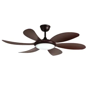 Decorative Excellent Quality Modern Remote Control Living Room Decorative Ceiling Fan 220V Electric Retro Ceiling Fan