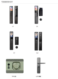 Porte d'entrée moderne en alliage d'aluminium noir, double vitrage trempé, étanche, isolante thermiquement, antivol, pour villa extérieure - Product Image 4