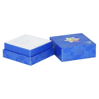 Boîte Cadeau de Luxe pour Pot de Concentré 1g 3g 5g 9g, Emballage en Papier avec Support en Mousse, Boîte d'Emballage pour Crème Visage avec Couvercle et Base