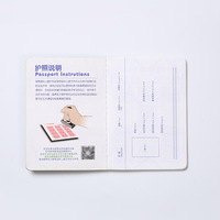 Impression de livrets de passeport multifonctions en gros d'usine, livrets de passeport personnalisés pour enfants d'école