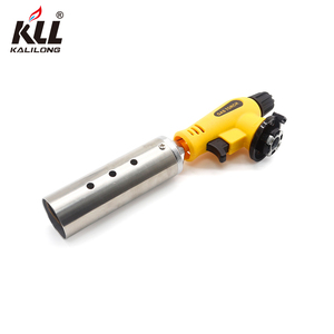 ไฟแช็คแก๊สพกพาอเนกประสงค์ KLL-8830DH ด้ามจับยาว โครงสร้างสแตนเลส ใช้ซ้ำได้ สำหรับตั้งแคมป์กลางแจ้ง - Product Image 2