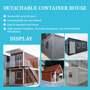 Vivienda Temporal Modular Rectangular de Ensamblaje Rápido Basada en Contenedores Móviles con Espacios Separados para Sala de Estar y Dormitorio - Product Image 5
