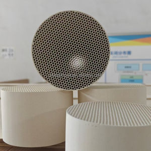 Atacado Alta Temperatura Cordierite Cerâmica Honeycomb Regenerador Rodada Trocador De Calor com Serviços De Soldagem para Incineradores - Product Image 5