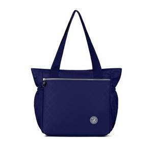 Casual Diamond Pattern Tote <b>Bag</b> <b>Large</b> Capacity Water Resistant Oxford Cloth Shoulder <b>Bag</b> For Everyday Commute Women's Handbag - Product Image 2