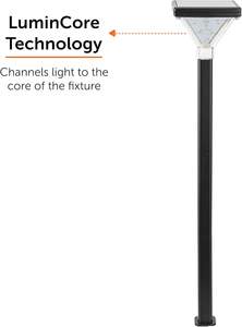 ไฟสนามหญ้าโซลาร์เซลล์แบบกันน้ำ แบตเตอรี่ขนาดใหญ่ 6400mAh สำหรับตกแต่งทางเดินภายนอกอาคาร ขายส่ง - Product Image 6