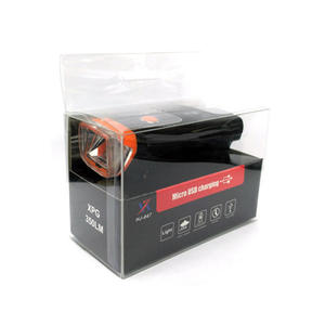 Faro de bicicleta XPG 350Lm Led recargable con carga micro USB para bicicleta de montaña Hj 047 - Product Image 1