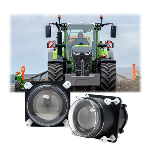 Phare <span class=keywords><strong>LED</strong></span> rond E-mark ECE R112 18W 90mm pour Fendt <span class=keywords><strong>207</strong></span> 208 209 210 VARIO, faisceau bas <span class=keywords><strong>LED</strong></span> - Product Image 1