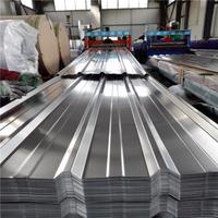 Tôle de toiture ondulée légère en aluminium-zinc avec revêtement Galvalume Aluzinc pour toiture de maison