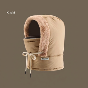<span class=keywords><strong>Cagoule</strong></span> thermique coupe-vent noire avec masque en polaire et cache-cou pour le ski et les activités de plein air en hiver - Product Image 3