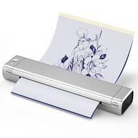 Phomemo mesin tato portabel, Printer grosir tato stensil termal Printer tato