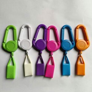Porta-credenciales Retráctil Personalizado para Exteriores con Clip Metálico - Material ABS Colorido, Impresión Serigráfica, Regalo Promocional para Senderismo - Product Image 2