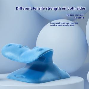 Bantal Pijat Leher Bentuk C Hotel Baru Magnet Anti Tungau Dapat Dilepas Dapat Dicuci untuk Penyangga Tulang Belakang Serviks Nyeri Leher/Bahu - Product Image 5