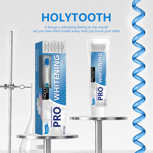 Bán buôn 130g Pro Làm trắng Chống khoang bạc hà tươi kem đánh răng pha lê với bàn chải đánh răng - Product Image 3