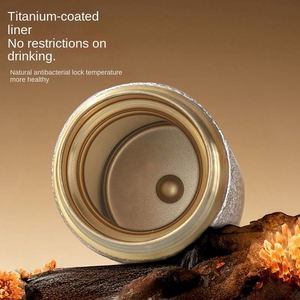 Vaso Térmico Premium de 300 ml con Aislamiento al Vacío, Revestimiento de Cobre de Doble Capa de Titanio |   Juego de Vasos de Bienvenida para Hoteles de Lujo OEM - Product Image 4