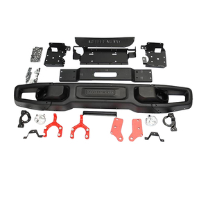 Lantsun J087 Bullbar สำหรับรถจี๊ป,สำหรับ Wrangler Jk กันชนหน้า10th ปีกันชนเหล็กปิดถนน - Product Image 2