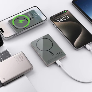 2025 PD 22.5W ที่ชาร์จเร็ว5000mAh ขนาดเล็กพกพาได้บางเฉียบ10000mAh <span class=keywords><strong>powerbank</strong></span> พลังงานแม่เหล็กไร้สาย - Product Image 3