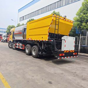 Camión de Asfalto HOWO de Servicio Pesado 8*4 de 26 Metros Cúbicos con Sistema de Sellado Sincrónico de Grava, Venta Directa de Fábrica - Product Image 6