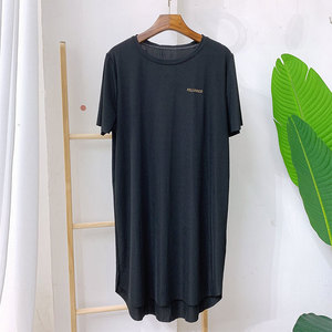 <span class=keywords><strong>Abiti</strong></span> per la <span class=keywords><strong>casa</strong></span> primaverili ed estivi abito a righe donna taglie forti camicia <span class=keywords><strong>da</strong></span> notte in <span class=keywords><strong>cotone</strong></span> a maniche corte top <span class=keywords><strong>da</strong></span> notte abito <span class=keywords><strong>da</strong></span> notte Sexy <span class=keywords><strong>da</strong></span> notte - Product Image 4