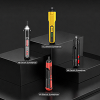 Tournevis électrique sans fil rechargeable au lithium-ion 3,6 V avec moteur sans balais, mini-perceuse domestique, petit outil portatif automatique à batterie