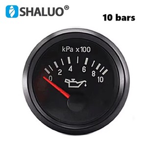 Manomètre analogique Shaluo 25 bars, indicateur de pression d'huile pour pièces de générateur diesel - Product Image 2