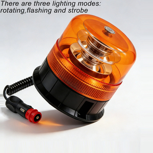 Nouvelles Balises Rotatives à LED d'Urgence pour Véhicules, Lampes de Sécurité Routière Clignotantes Stroboscopiques Universelles 12V - Product Image 5