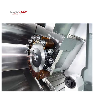 Cooray crl46my sống dụng cụ nghiêng giường tailstock Y trục tháp pháo syntec/GSK CNC biến phay hợp chất gia công Trung tâm máy tiện - Product Image 5