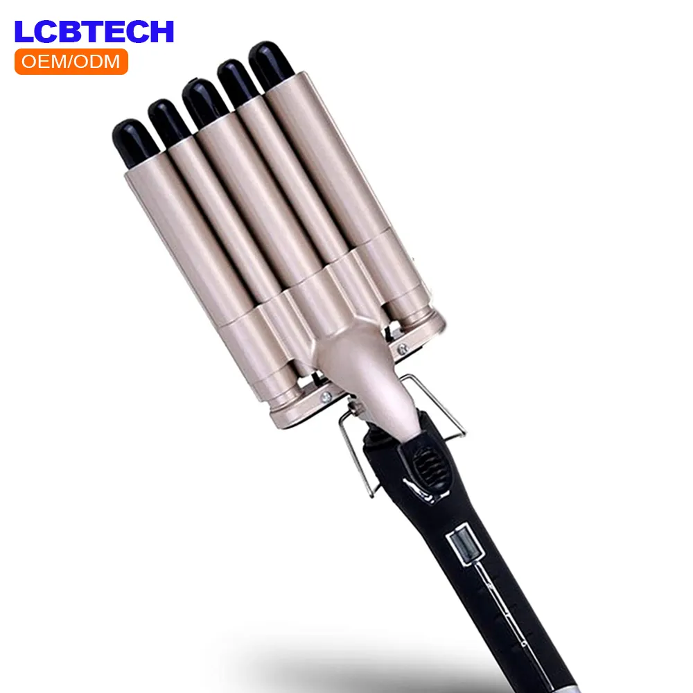 55W Professionele Haar Tool 5-Stick Elektrische Krultang Keramische Smart Temperatuurregeling Snelle Verwarming Haar Waver Styling gereedschap