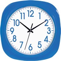 Arancione cornice di piazza colorato <span class=keywords><strong>orologio</strong></span> da parete decorazione <span class=keywords><strong>orologio</strong></span> da parete di fabbrica - Product Image 4