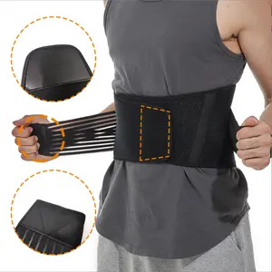 Waist Belt Waist Support Adjustable Neoprene Belt With Sweat Burning Fat Waist Training Brace OEM Customized Belt