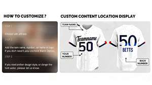 定制印花棒球衫 男式运动队队服 热升华印花斜纹纽扣空白球衣 100% 聚酯纤维 速干 - Product Image 3