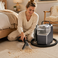 Nettoyeur vapeur puissant pour tapisserie, moteur 1400W, chaudière à chauffe rapide en 30 secondes pour le nettoyage des tapis, des canapés et des meubles