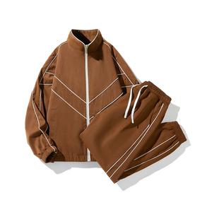 Manteau élégant personnalisé avec logo 2025 Printemps-Automne pour homme – Style Harajuku japonais et coréen, coupe ample, marque High Street - Product Image 5