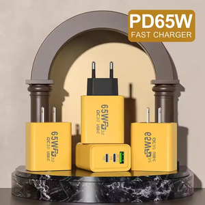 Adaptador de Carga Rápida USB-C PD de 65W, Cargador de Pared SCP de 18W, Corriente de Salida de 5V/3A 5A, OTP para Laptop y Móvil - Product Image 3
