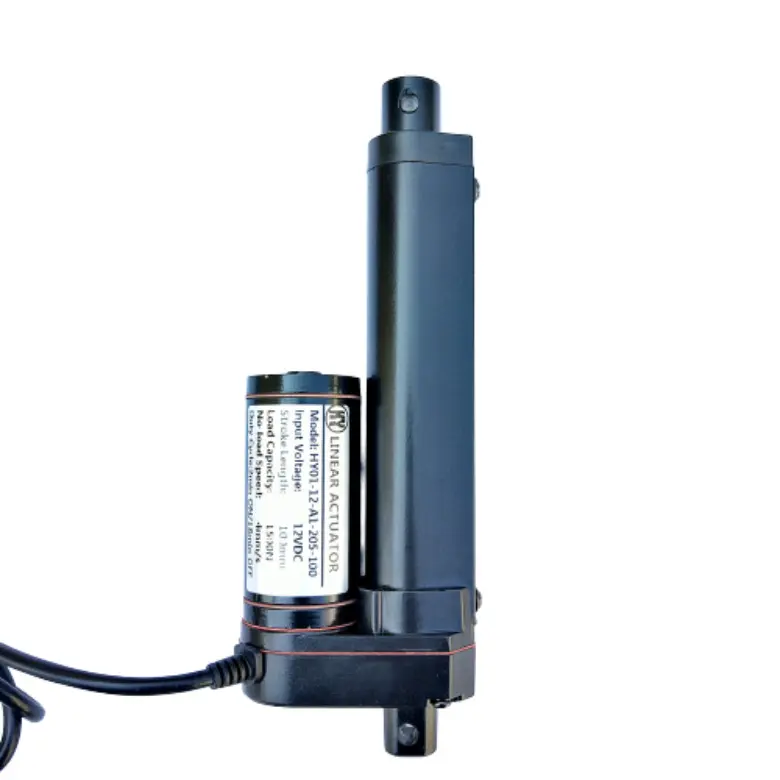 Mini 12V 24V Elektrische Lineaire Actuator Hoge Snelheid Lineaire Actuator Voor Ziekenhuisbed