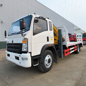 Camión SINOTRUK HOWO 4x2 Más Vendido en China con Grúa y Rampa, Grúa Montada en Camión, Motor Weichai Isuzu, Capacidad de Carga de 10 Toneladas - Product Image 2