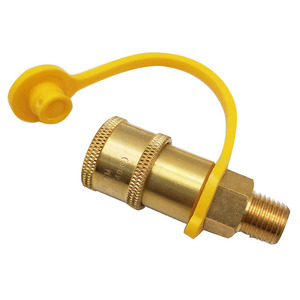 PaiRui Gas <b>Connector</b> 3/8 Inch Brass <b>Quick</b> Connect Fitting For Natural Gas Connection - Product Image 5