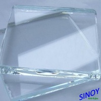 Vidrio Flotado Sólido Ultra Claro de 19 mm, Marca SINOY, Certificado ISO9001, Precio de Fábrica en China, Lámina de 2440x3660 para Construcción de Escaleras