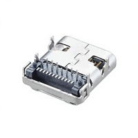 ZX Factory Direct USB Type-C 24 broches, connecteur frontal à 90 degrés, borne arrière, longueur du pied 125,5 mm, finition dorée